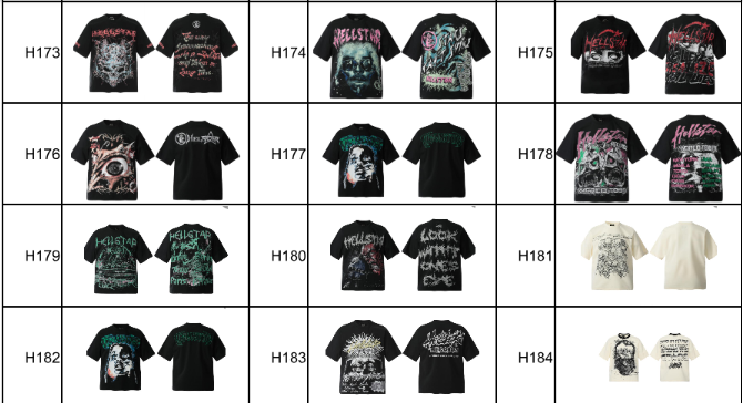 Hell star shirts (type shirt code in checkout)
