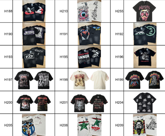 Hell star shirts (type shirt code in checkout)