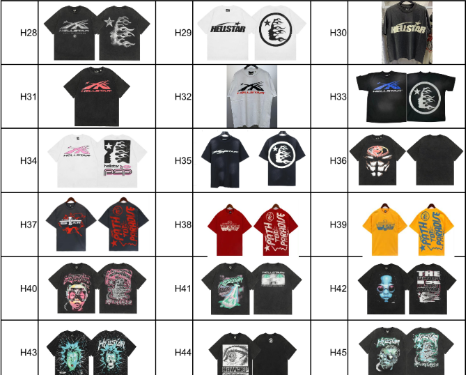 Hell star shirts (type shirt code in checkout)