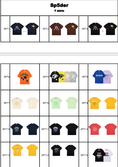 Spider T-Shirts (type code in checkout shown in pictures) click this link to see full photo.